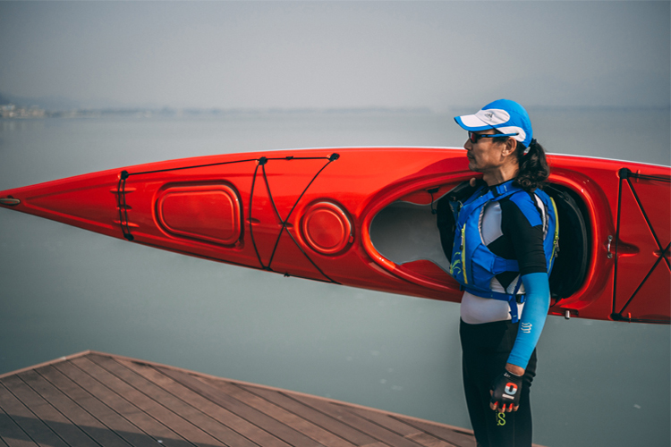 Plastic Kayak With Rudder