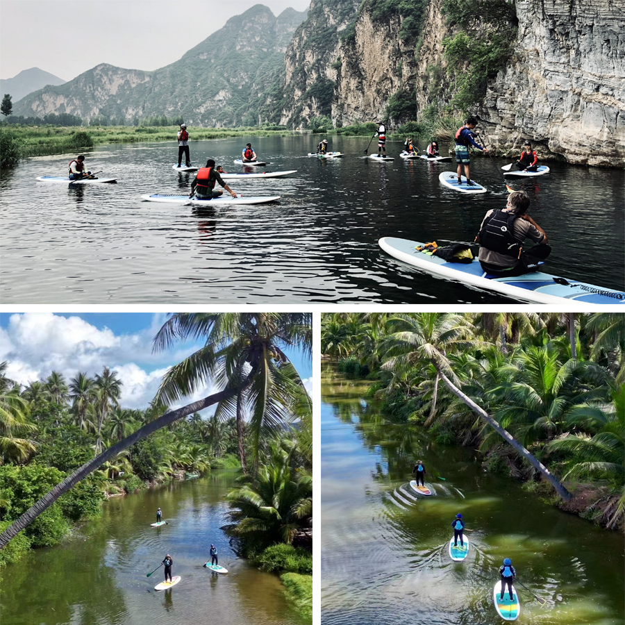 hard sup paddle board