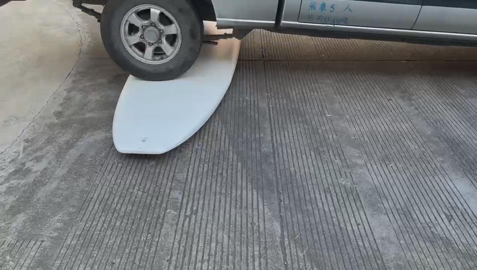 Blow molded paddle board